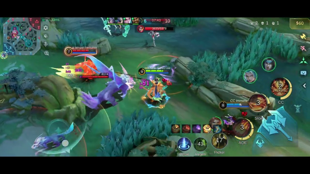 Zetian 1 Hour [Part 1] | Zetian Mage Mobile Legend Bang Bang Gameplay | y2bayu Channel