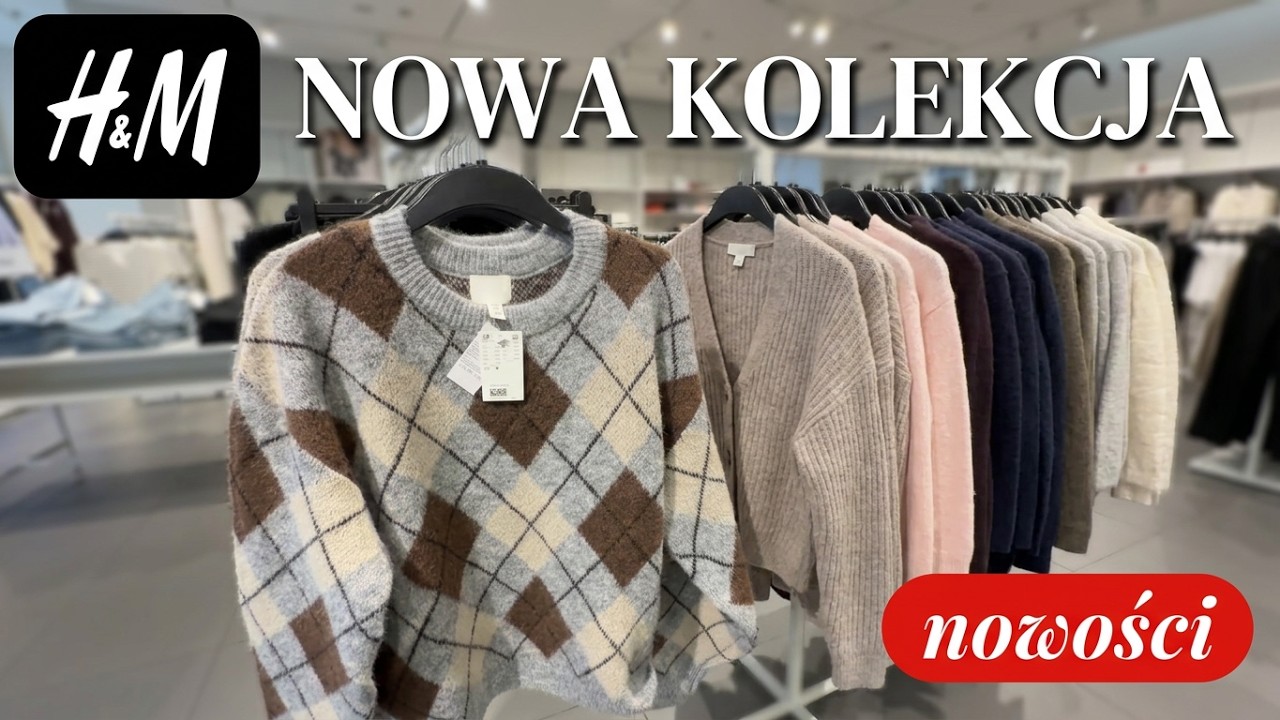 H&M❤️TE SWETRY TO REWELACJA/PIĘKNE NOWOŚCI🎀NOWY PRZEGLĄD P&Oacute;ŁEK/FAJNE KOSZULE/BLUZKI/WRZESIEŃ 2026‼️
