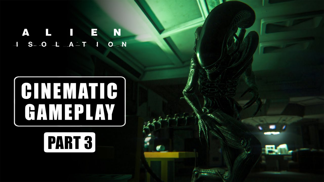 【Alien: Isolation】Cinematic Gameplay | No HUD No Commentary | Immersive 4K | Part 3
