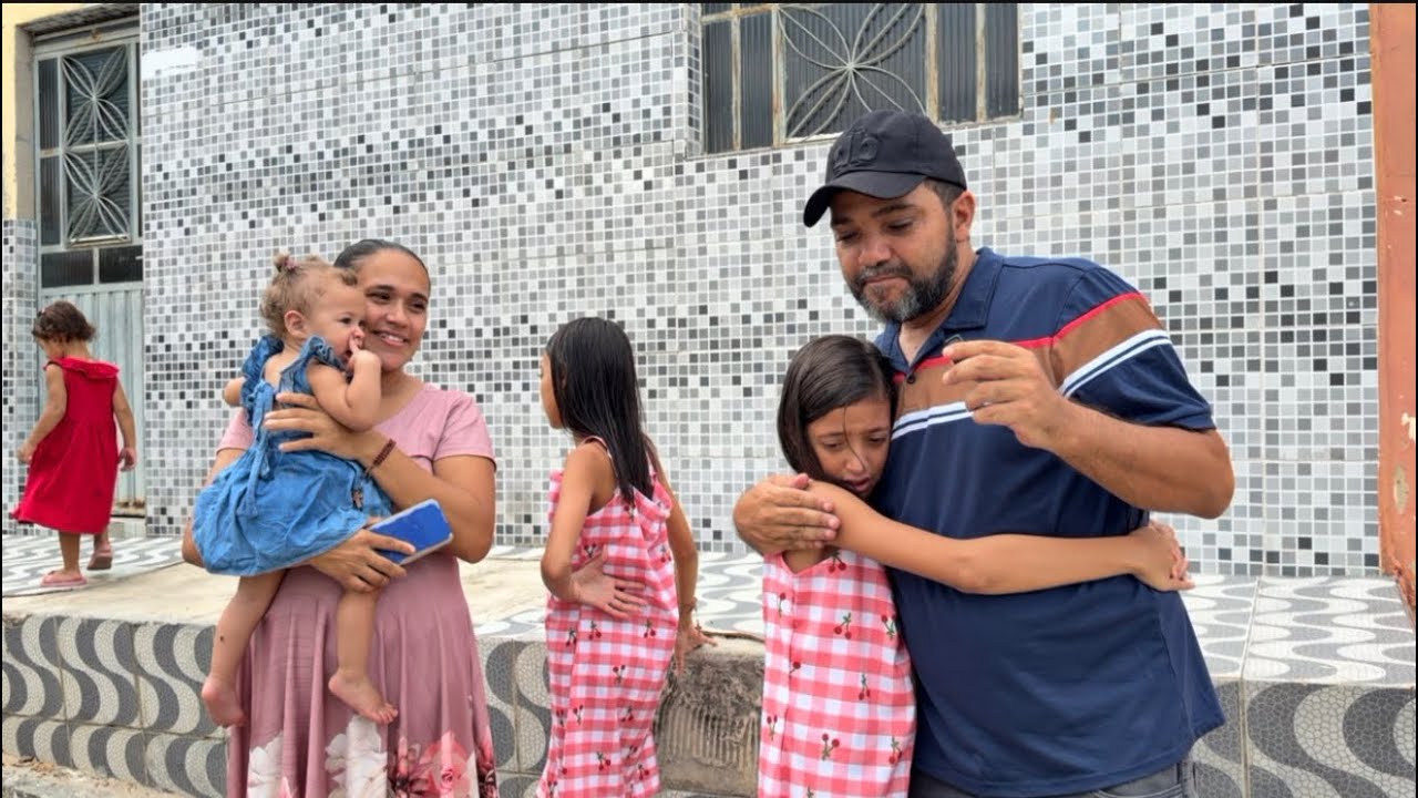 MÃE DE 5 MENINAS: FILHAS VER A CASA NOVA PELA PRIMEIRA VEZ E REAÇÃO EMOCIONA A TODOS
