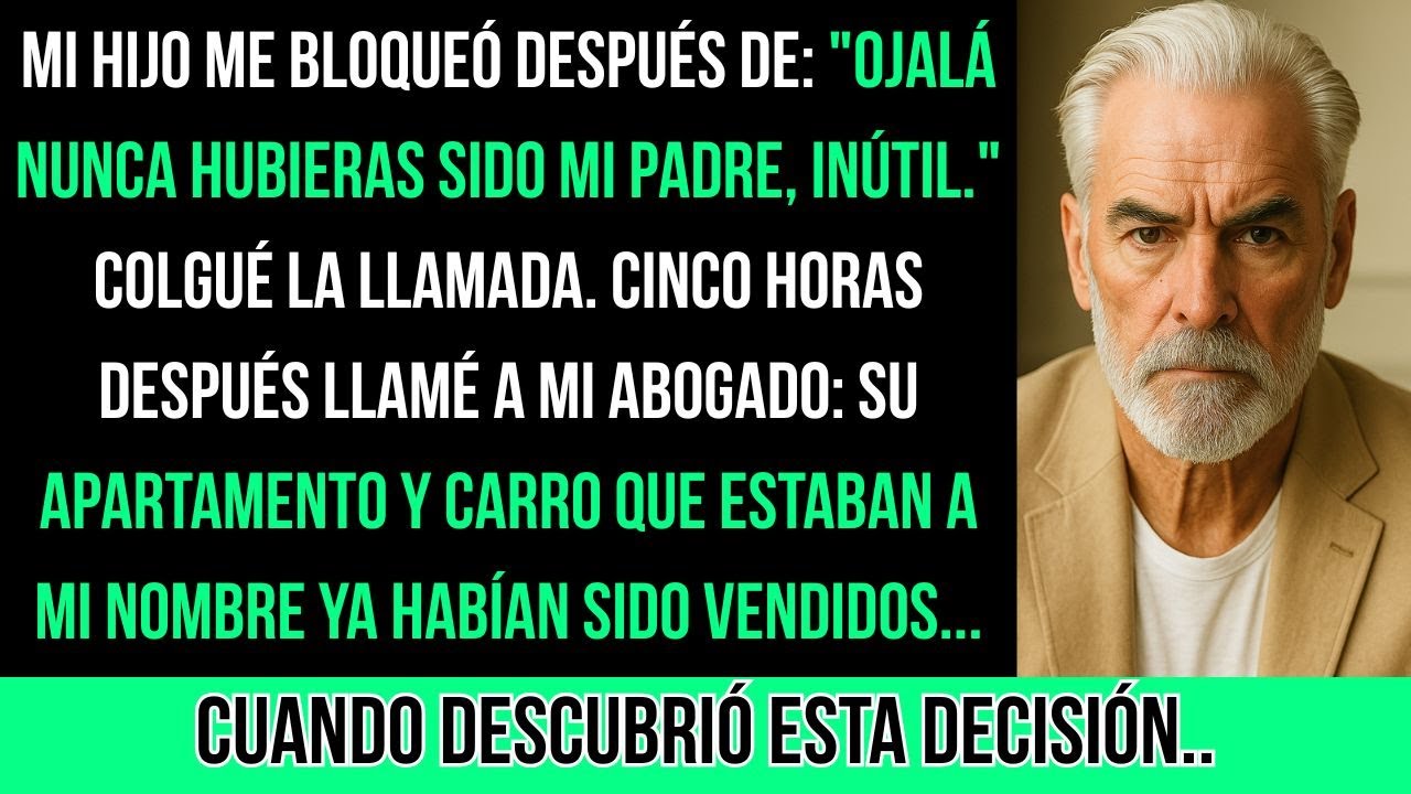 Mi Hijo Me Bloqueó Después De: 