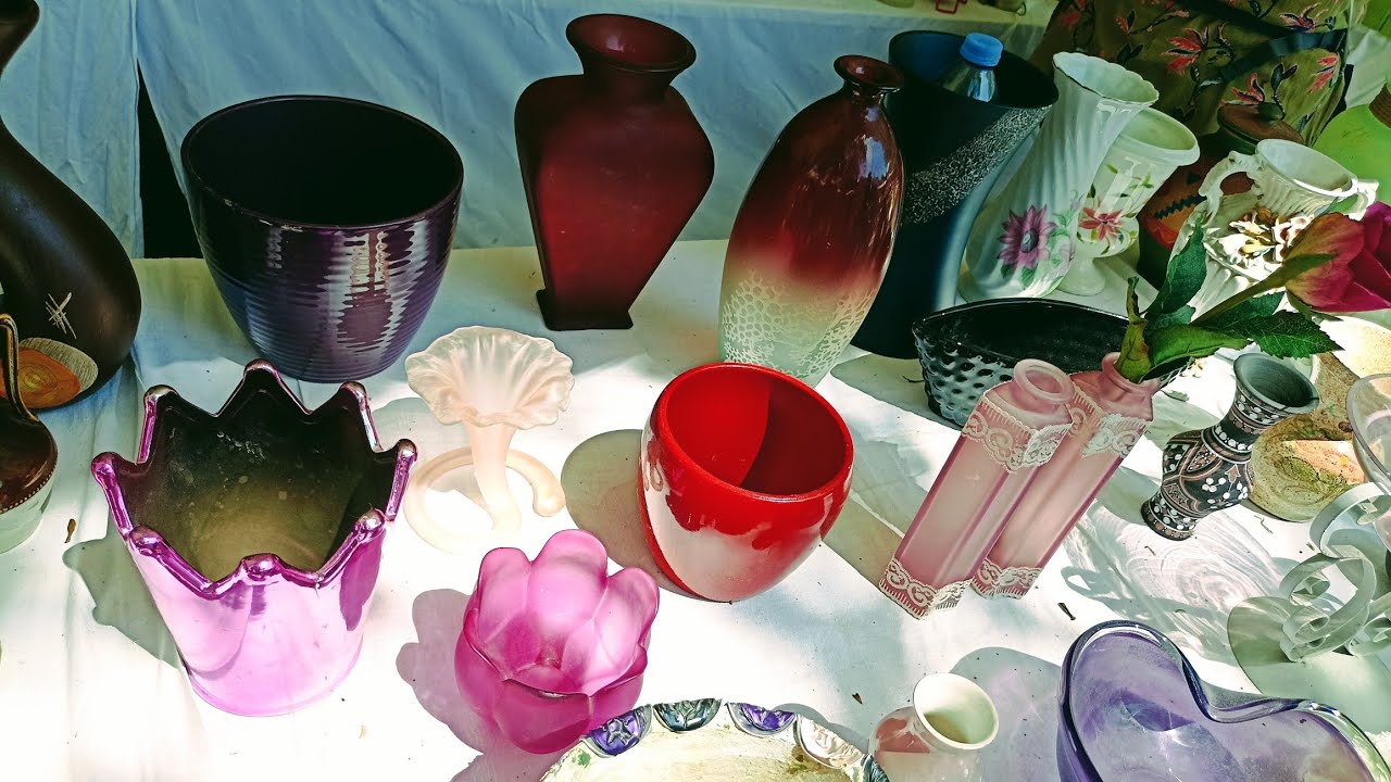 Paris France 🇨🇵FLEA Market | BROCANTE ile de France  | Antiquités 🏺 Street sale | Marché aux Puces 🏺