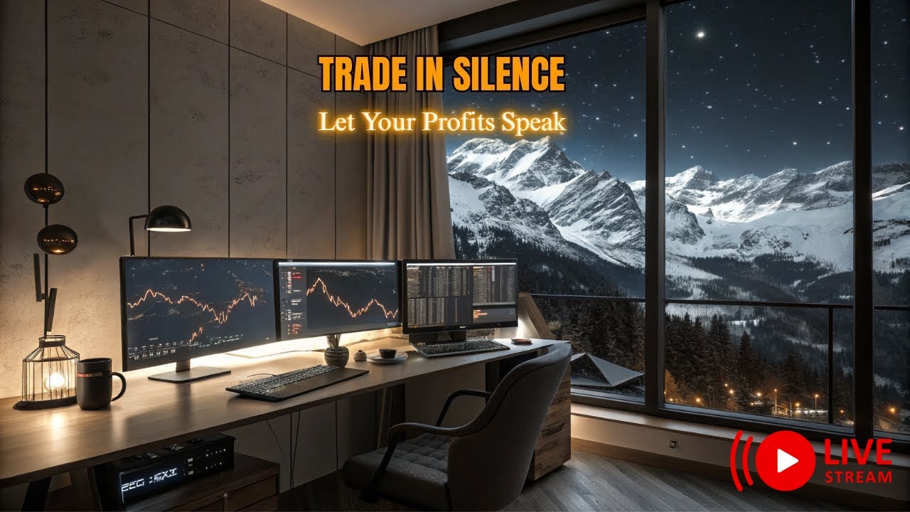 🔴 LIVE: Focus Like a Billionaire – Deep Chill Music for Trading, Mindset & Mastery