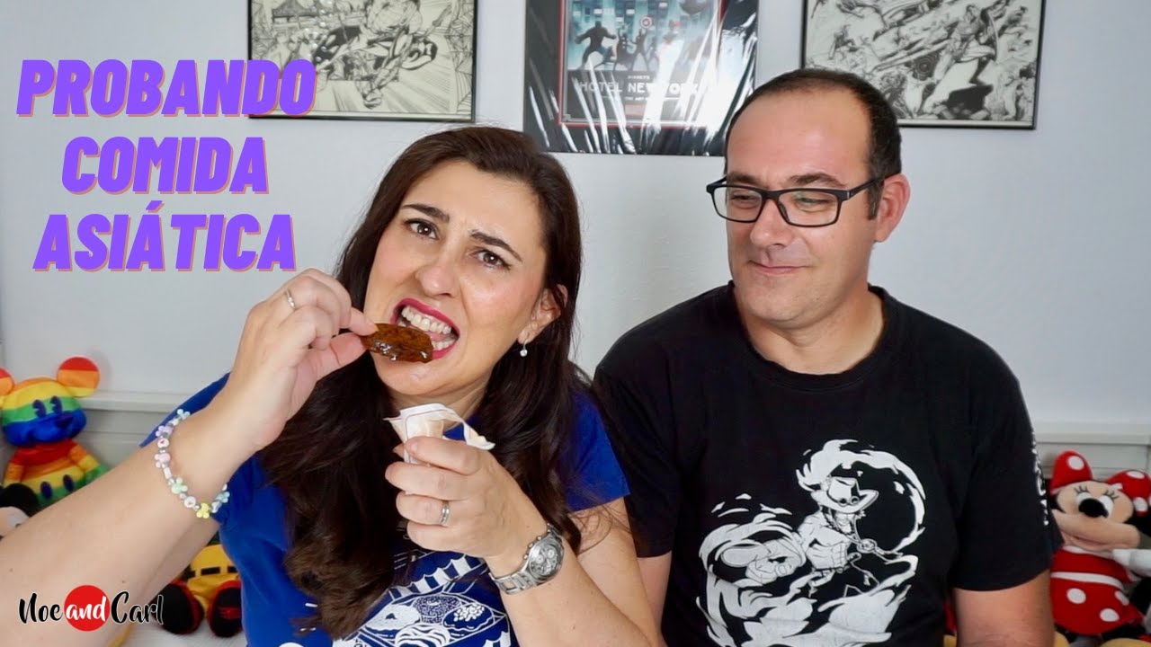 RETO PROBANDO PRODUCTOS ASIÁTICOS | Noe and Carl