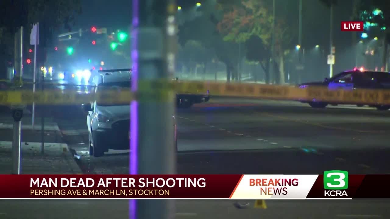 20-year-old man killed in late-night Stockton shooting, police say