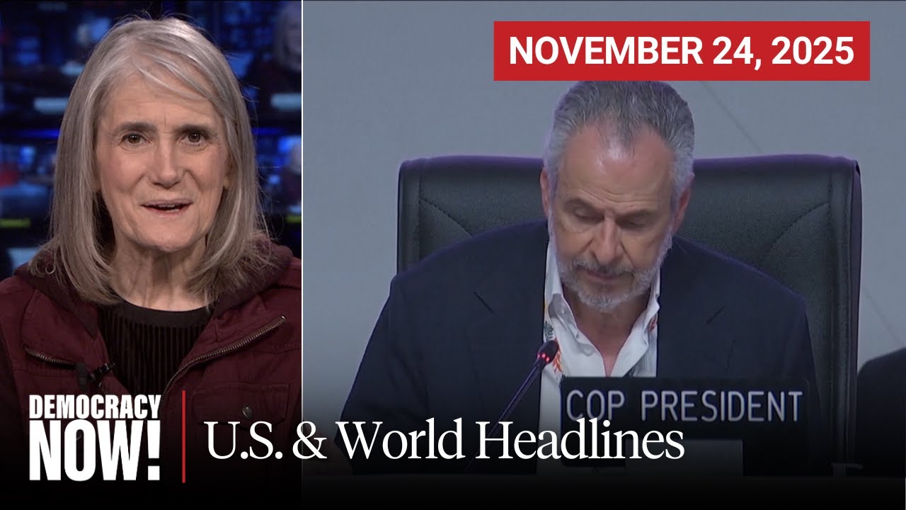 Top U.S. & World Headlines &mdash; November 24, 2025