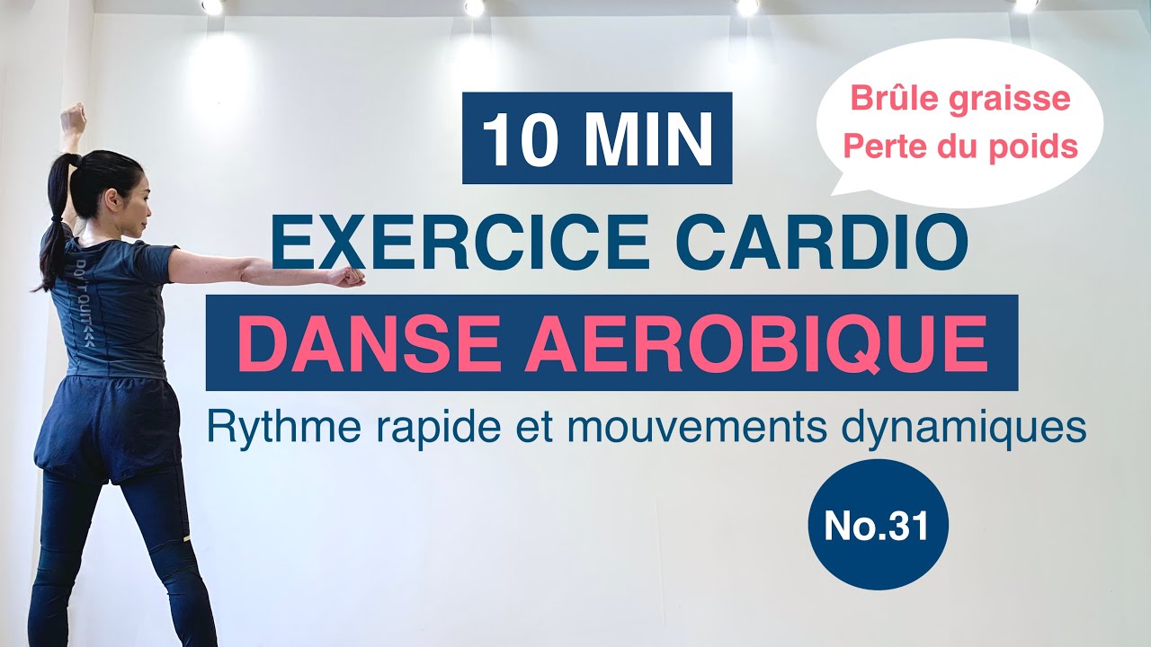 10MIN EXERCICE CARDIO-Brûle graisse, Perte du poids//10MIN CARDIO WORKOUT