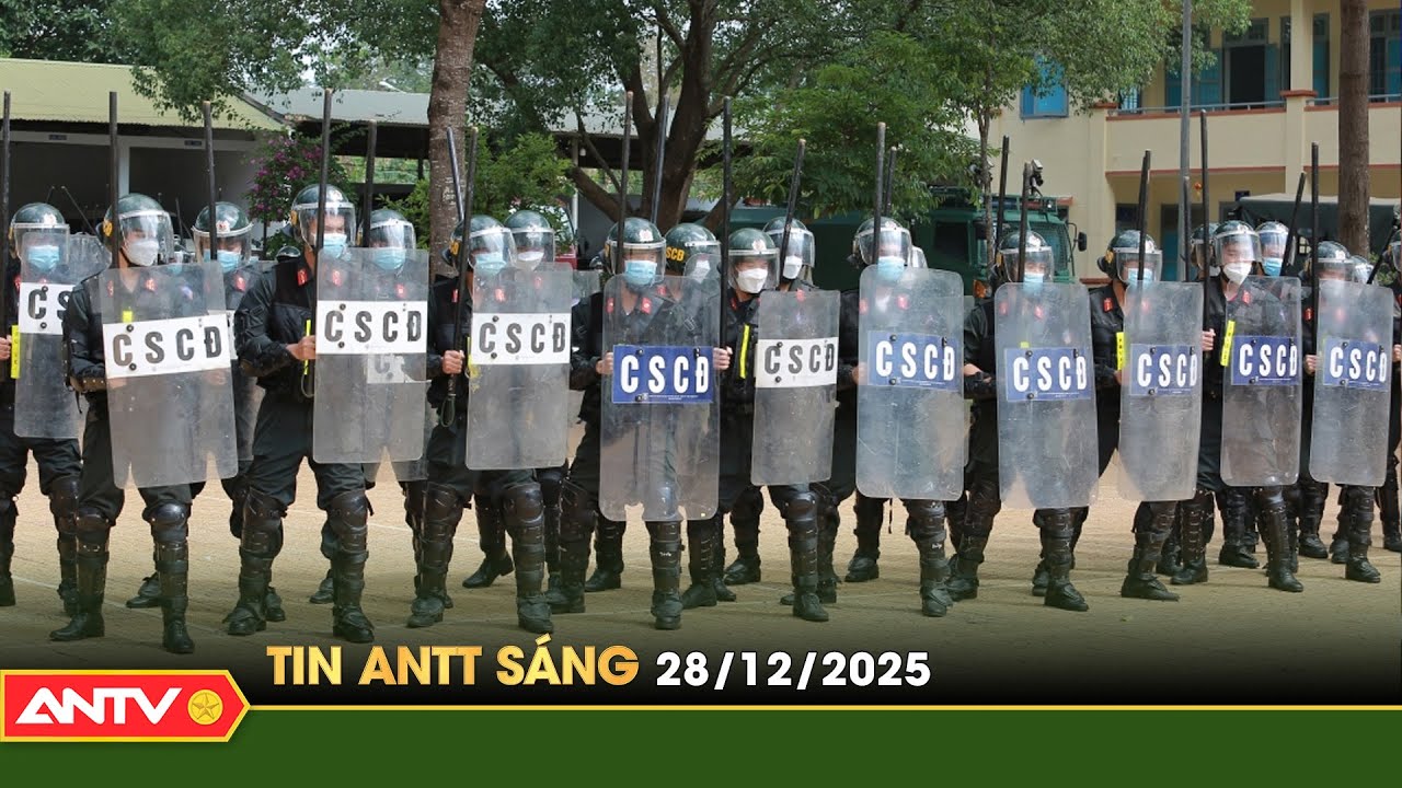 Tin tức an ninh trật tự nóng, thời sự Việt Nam mới nhất 24h sáng 28/12 | ANTV