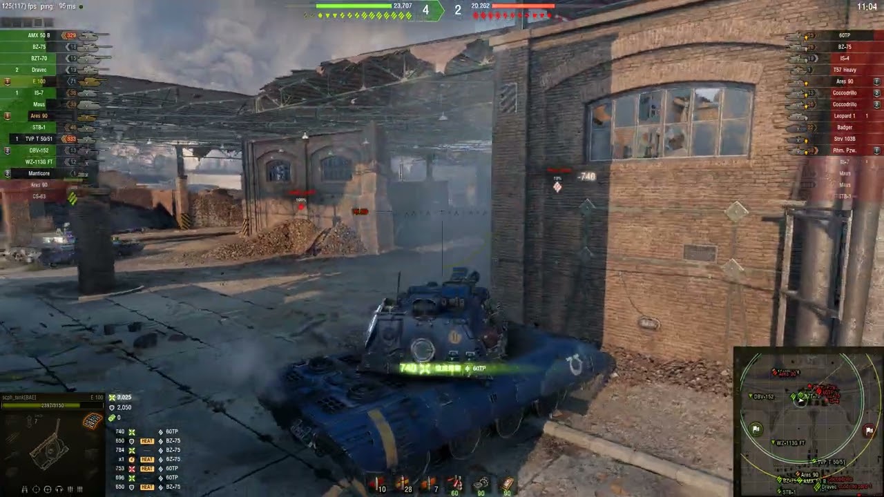 E100 10K damage