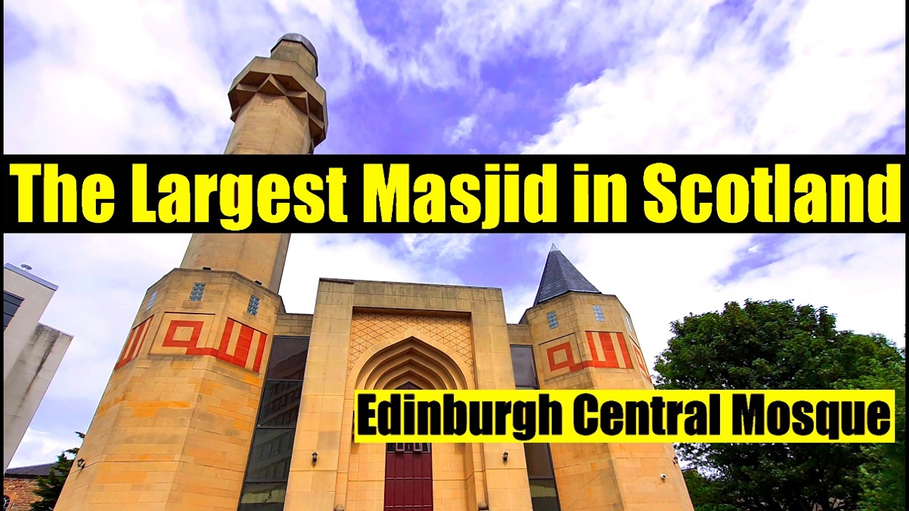 🏴󠁧󠁢󠁳󠁣󠁴󠁿 The Largest Masjid in Scotland,  Edinburgh Central Mosque, Scotland #travel #mosque #masjid