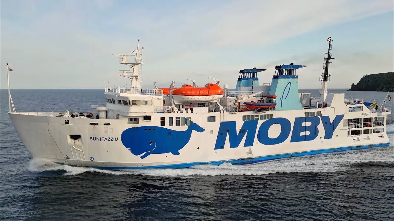 BUNIFAZZIU: Prima partenza da Capraia Isola 