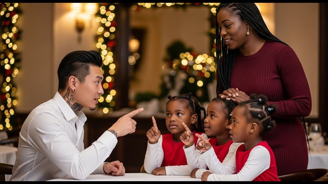 Deaf Korean Mafia Boss Rejected on Christmas Blind Date — Until Triplets Sign: “Can We…?”