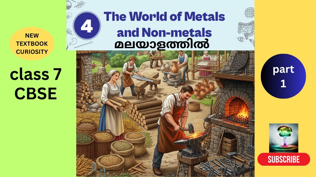 Class 7 Science Chapter 4 | The World of Metals and Non-metals | part-1 Explained in Malayalam