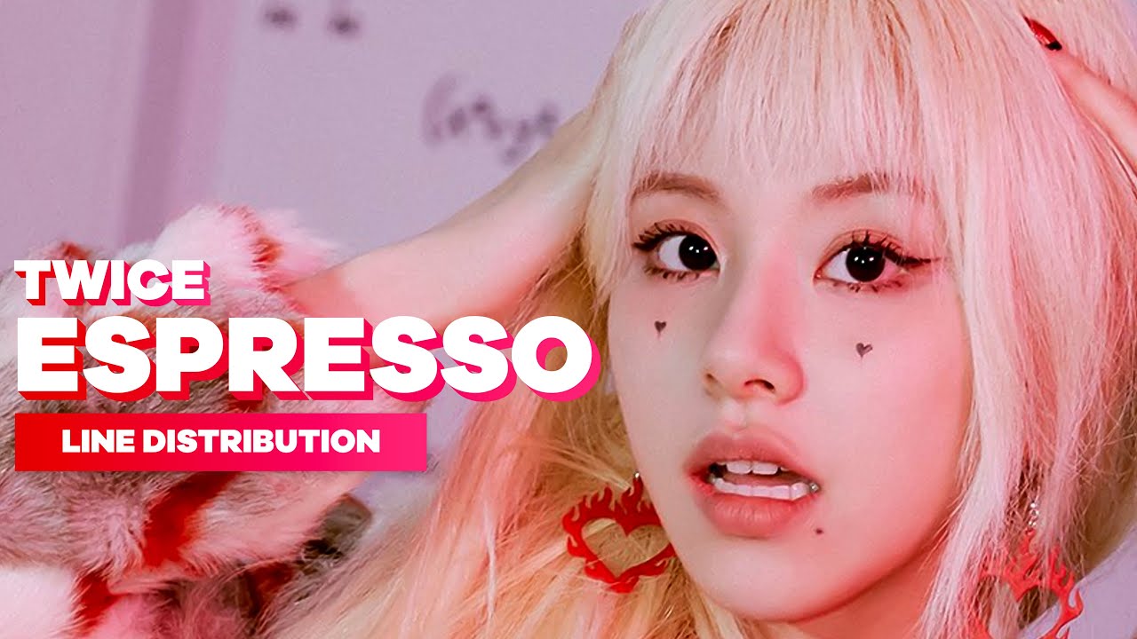 TWICE - ESPRESSO | Line Distribution