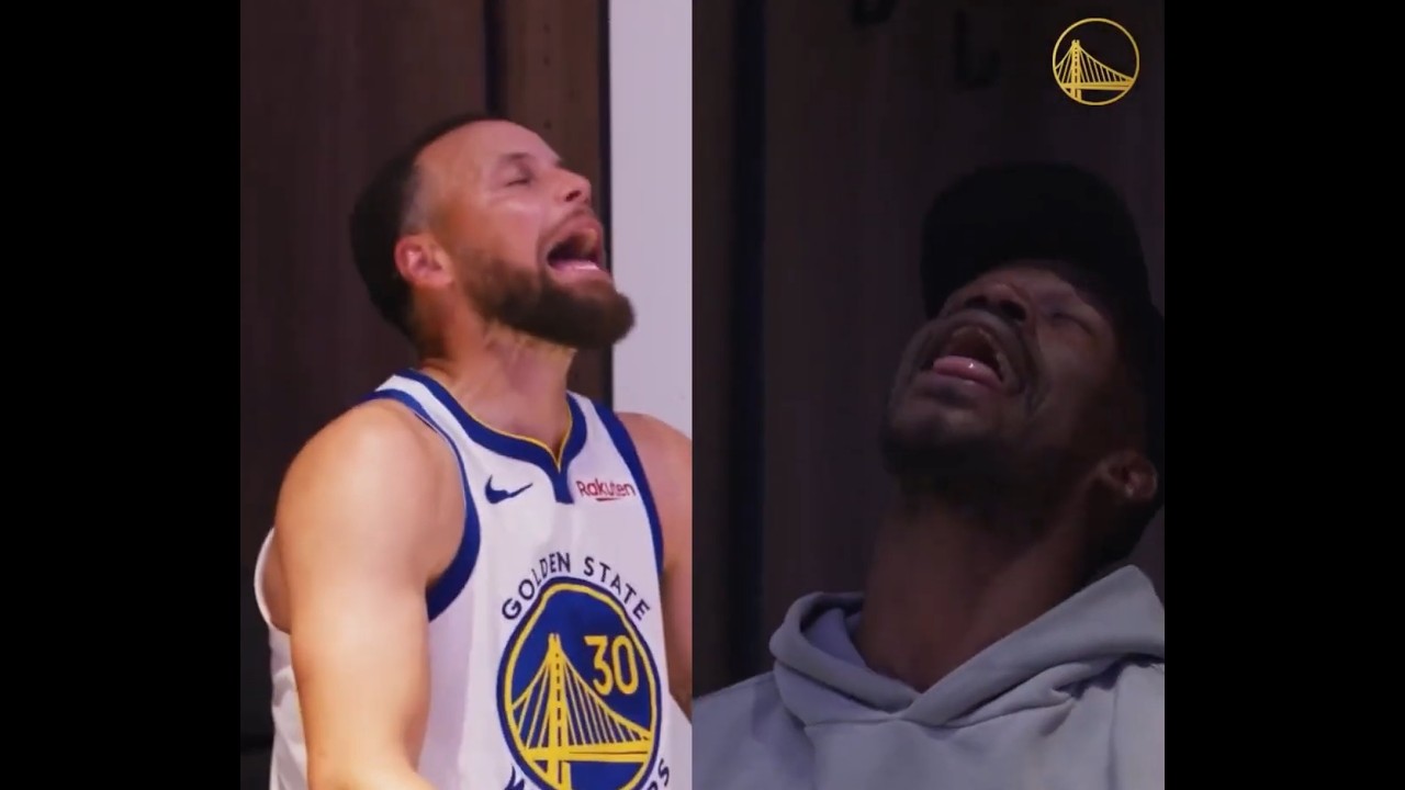 勇士赢球众生相：库里面无表情太淡定，巴特勒自嘲躺赢笑嘻嘻