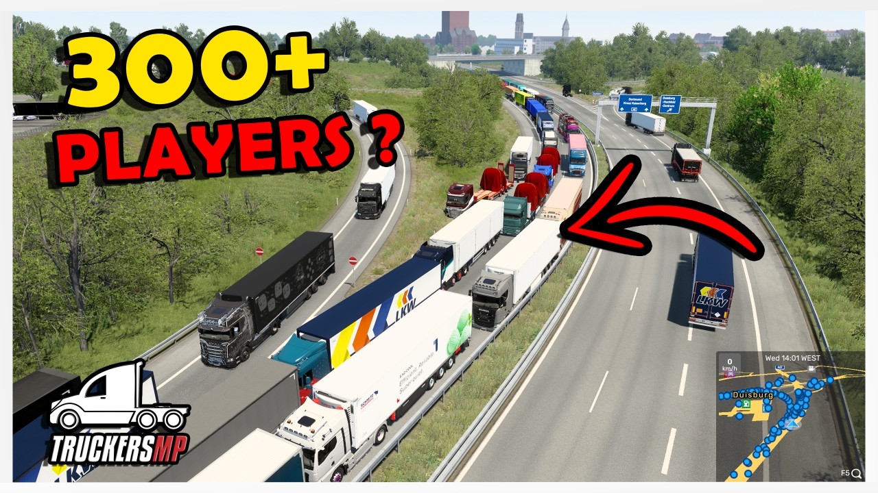🥵 I Have Never Seen The City Like This | TruckersMP