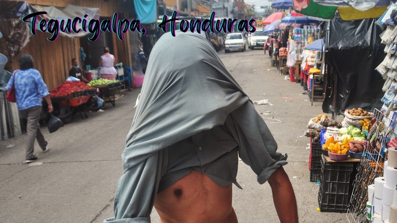 Walking in Tegucigalpa, Capital City of Honduras