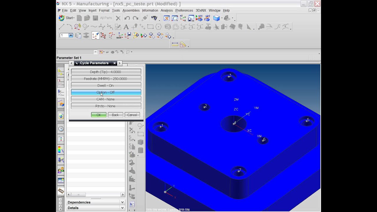 Video Aula Nx cam Siemens 19   Fura&ccedil;&atilde;o