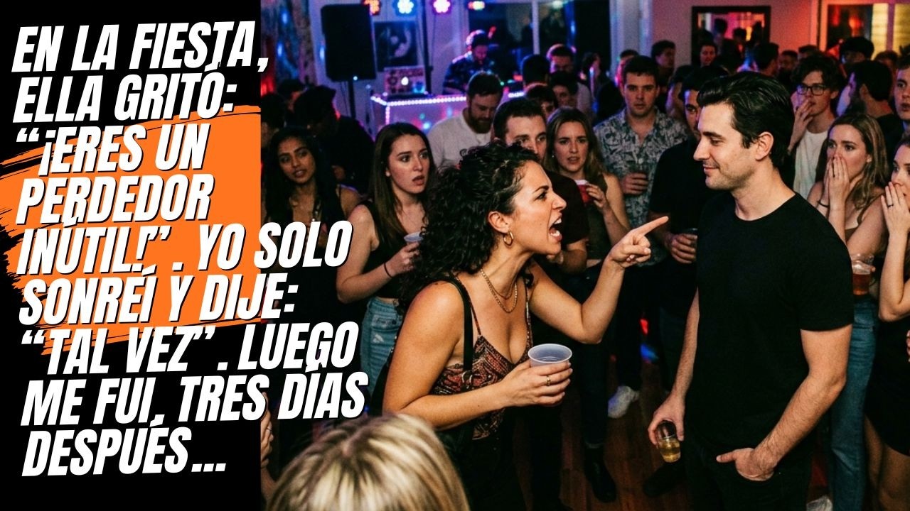 Se burló de mí en la fiesta y me llamó 