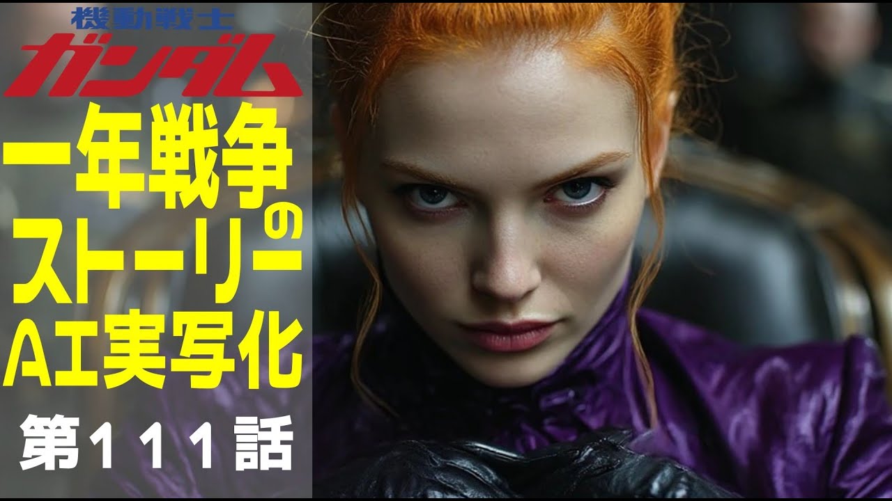 AI実写化ガンダム一年戦争ストーリー 第111話 キャスバル　ソロモン #ガンダム#ギレンの野望 #一年戦争