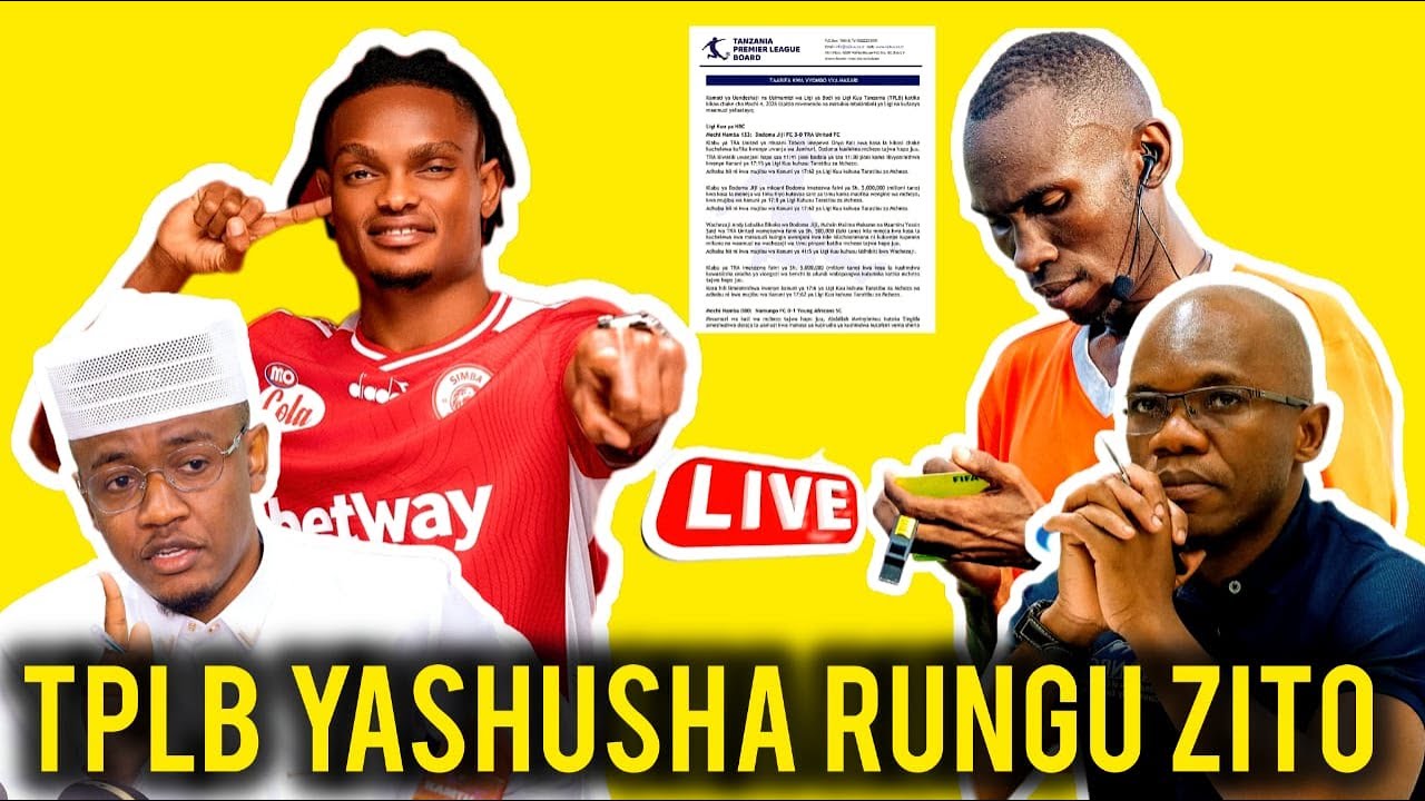 🔴#Live: SIMBA YAPIGWA FAINI ZAIDI YA TSH MILIONI 22/= | MWALIMU AFUNGIWA MECHI (3)