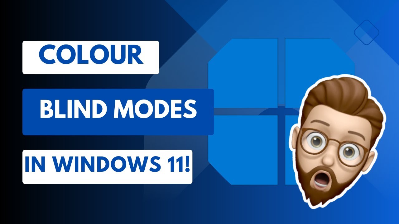 Colour Filters in Windows 11 for Accessibility: Set up and use