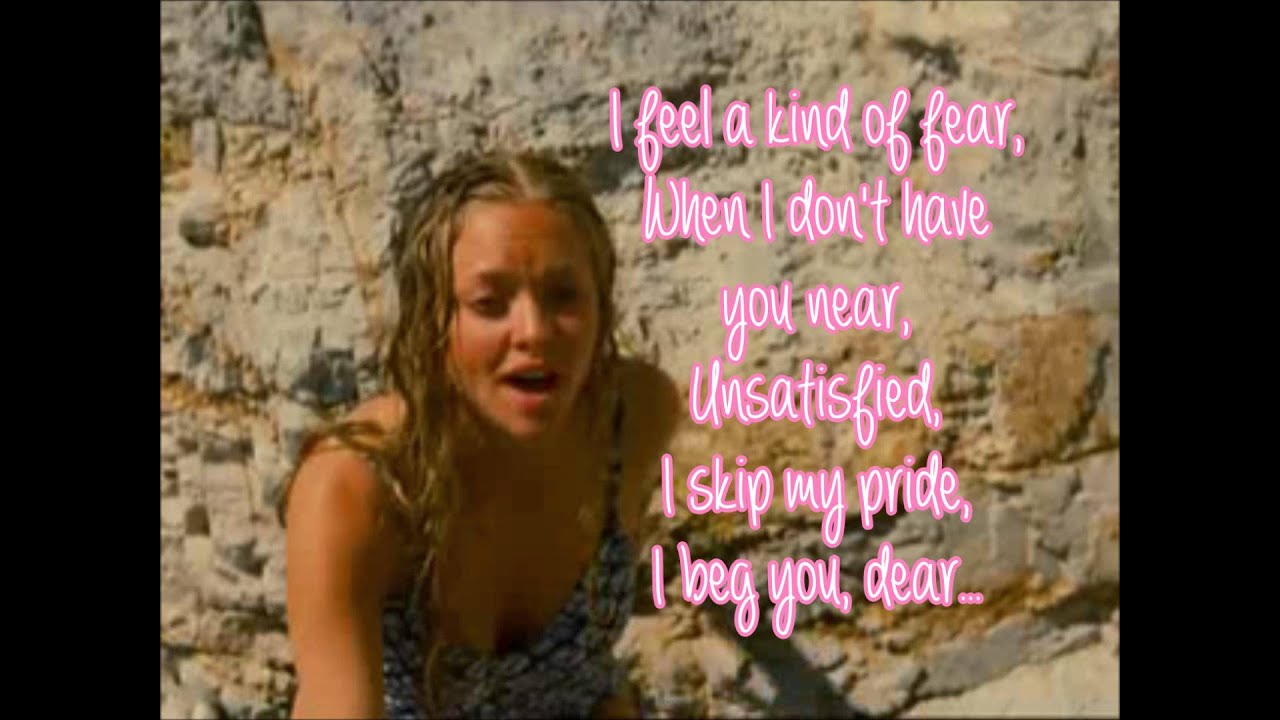 Mamma Mia The Movie-Lay All Your Love On Me-Lyrics Video (full song)