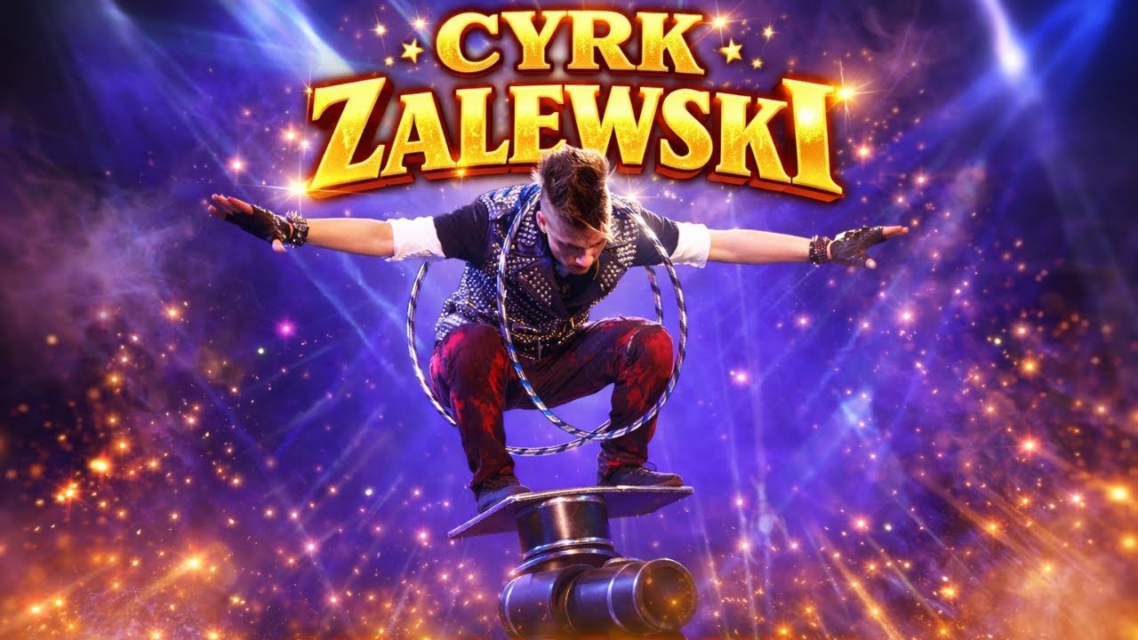 Cyrk Zalewski 2025 - Ekwilibrystyka na wałkach 