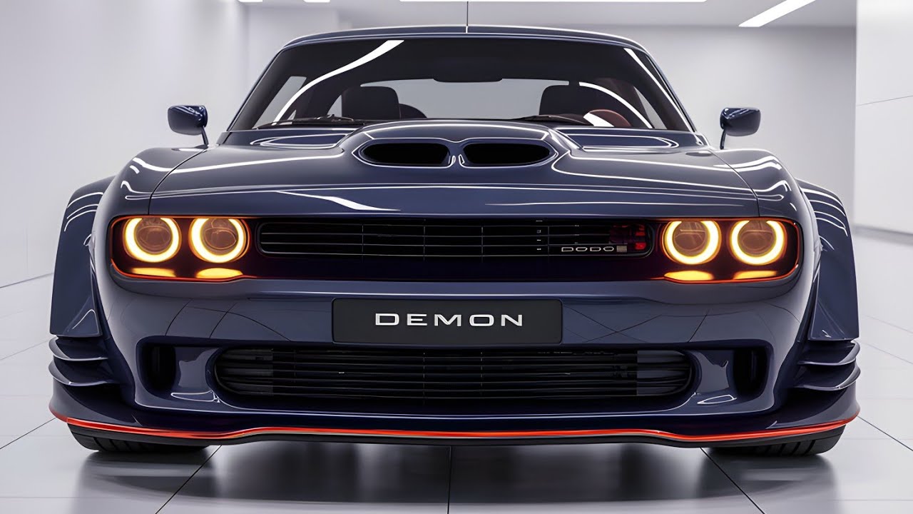 2025 Dodge Demon -👀The Ultimate Muscle Car Returns with Unmatched Power!