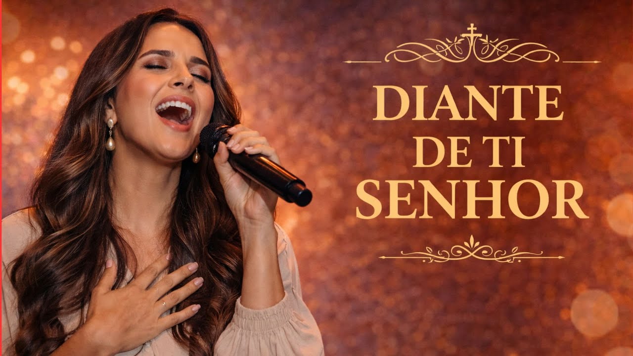 CASA DO VERBO - DIANTE DE TI SENHOR (LYRICS VIDEO)