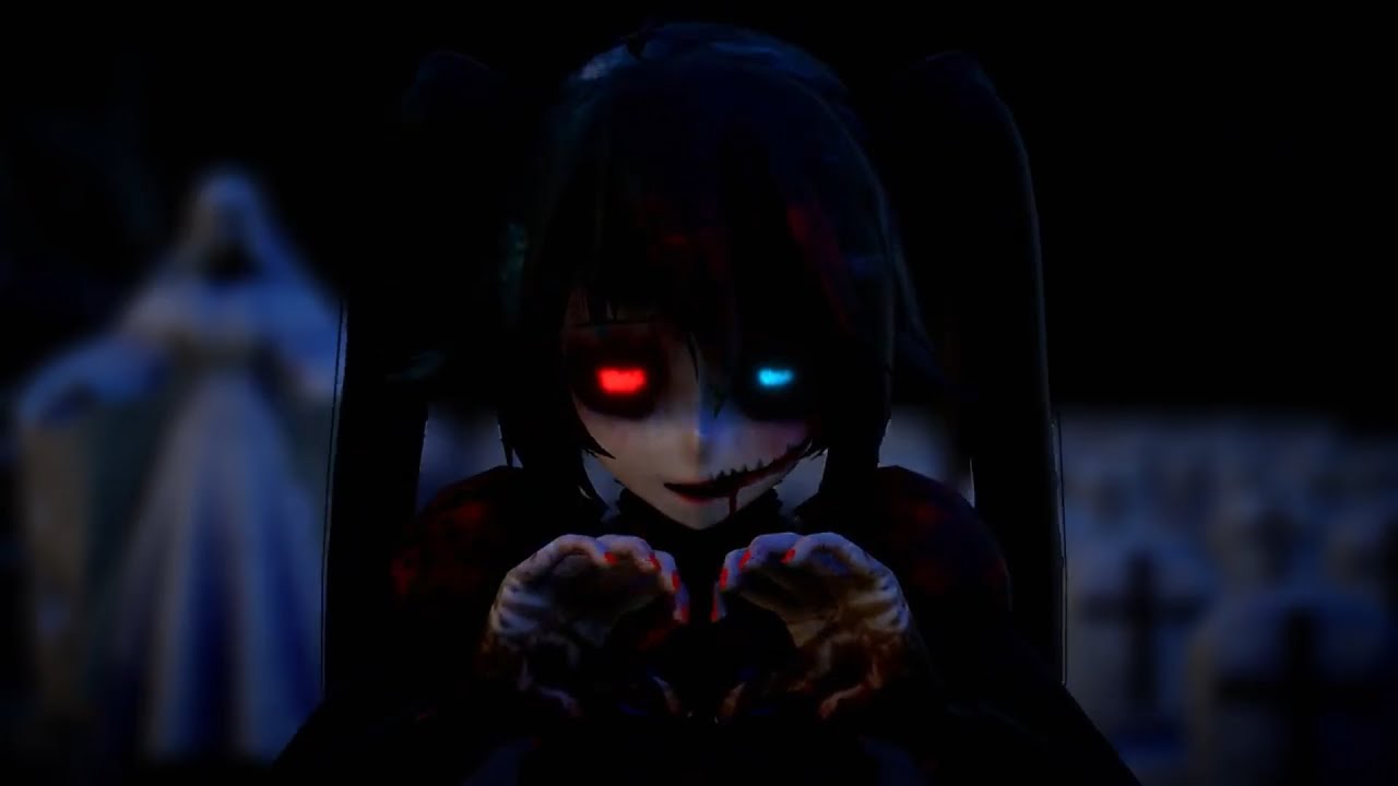 [MMD]The Zombie Song[BLOODY GOTH MIKU]