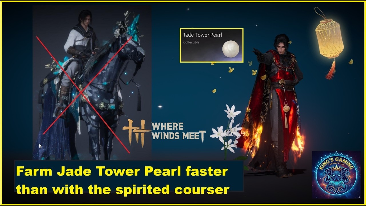Farm Jade Tower Pearls faster than the spirited courser mount - Where winds meet