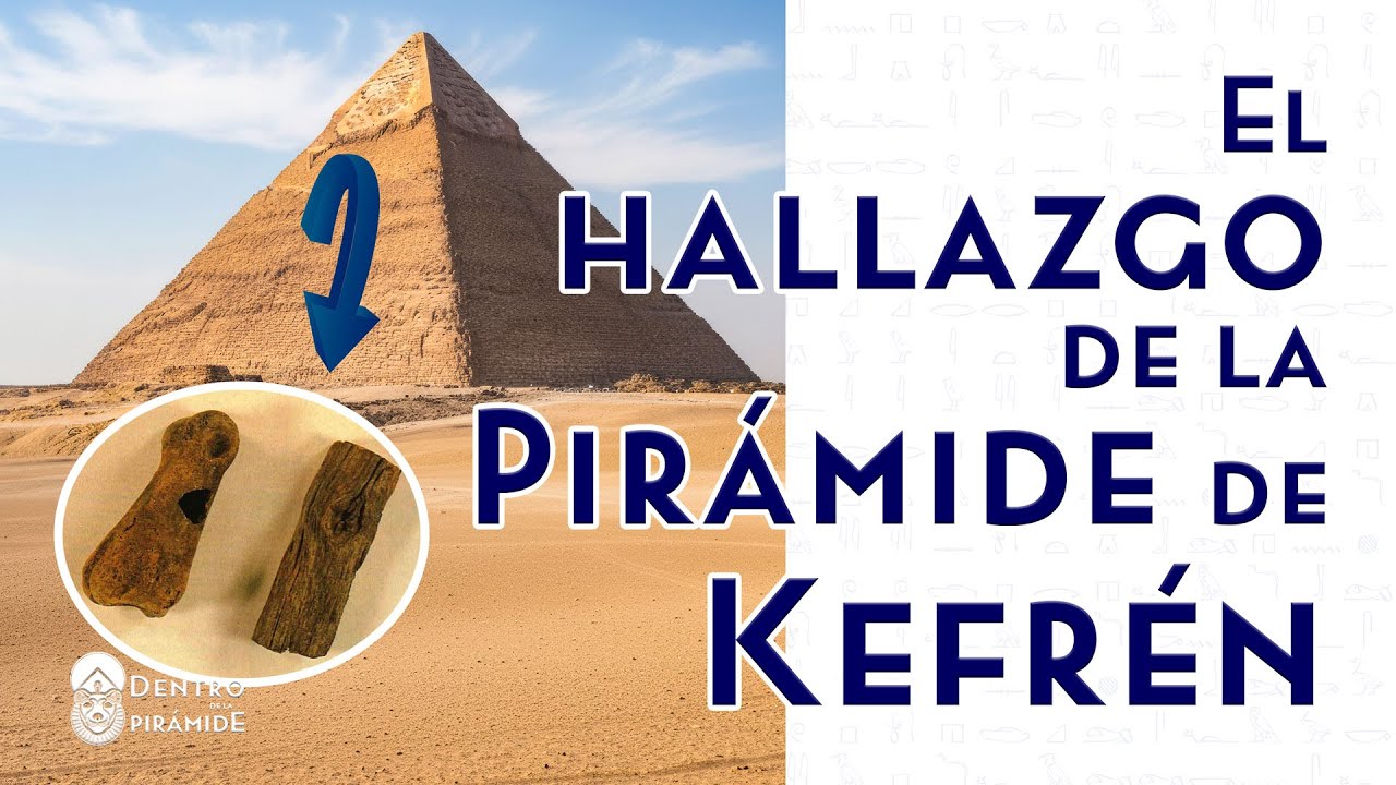 Encuentran dos insólitos objetos en la pirámide de Kefrén / 📺 Dentro de la pirámide 👉🏻 Nacho Ares