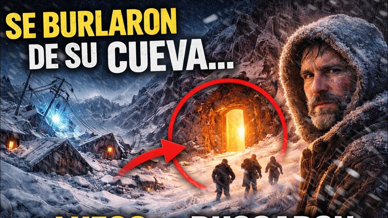 Llamaron Loco al Hombre de la Cueva… Hasta que la Tormenta Enterró el Pueblo