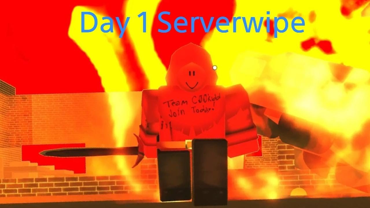 My First Serverwipe In Doom By Fate
