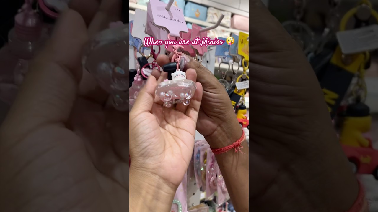 When you shop at Miniso 🤪 