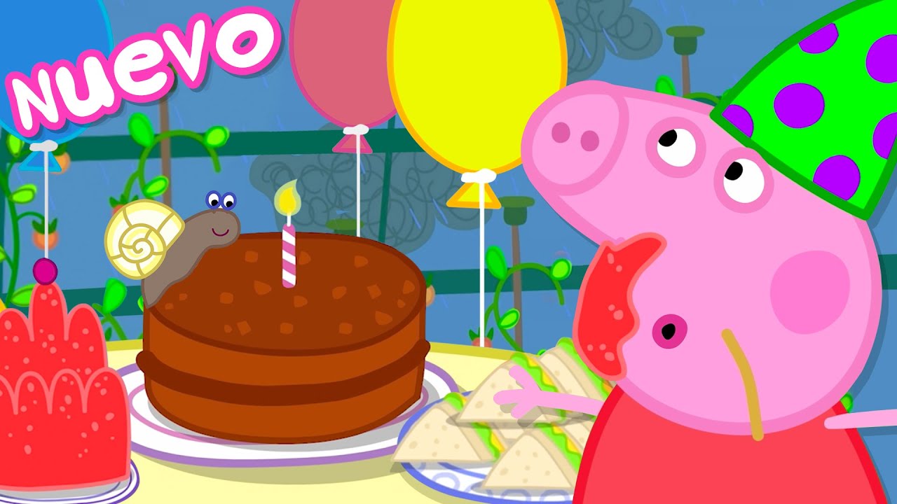 Peppa Pig Português Brasil | Festa de Aniversário no Jardim | NOVO Contos da Peppa Pig