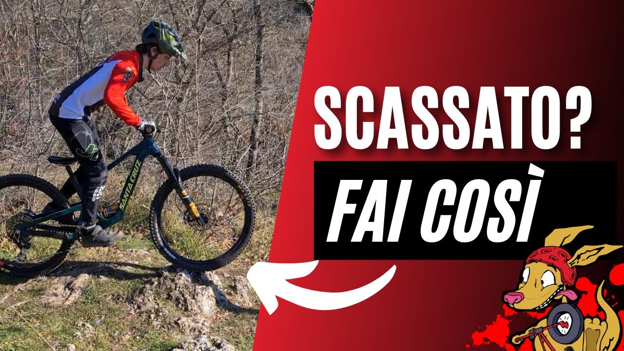Come Affrontare lo SCASSATO in MTB con Fluidità