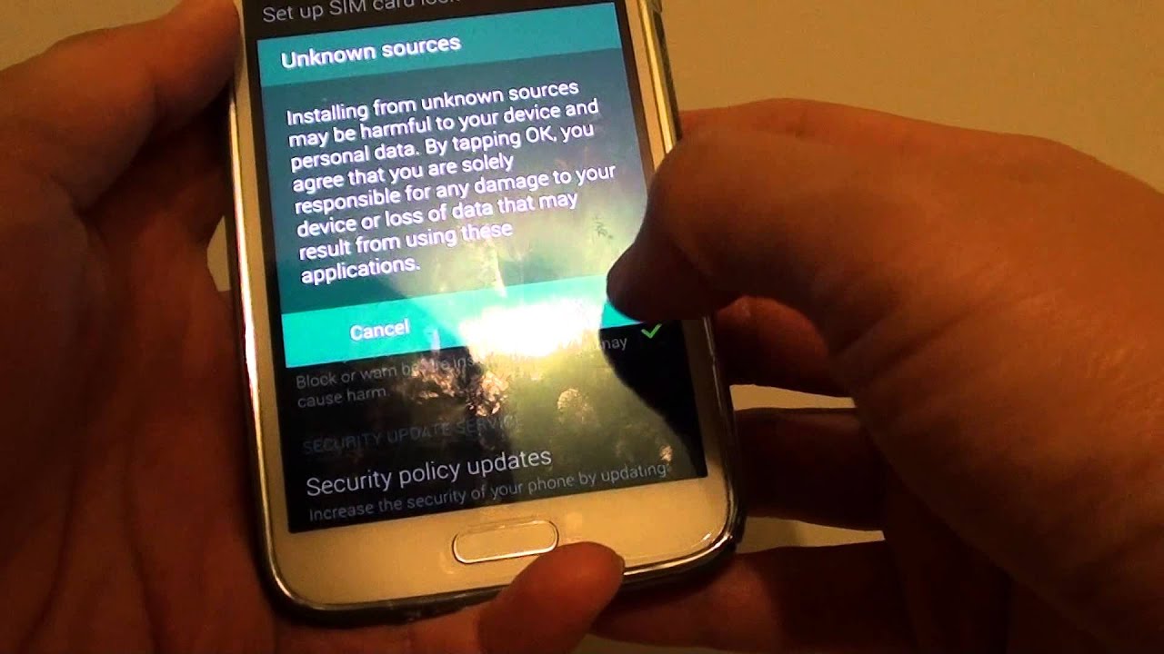 Samsung Galaxy S5: How to Install Apps APK Files