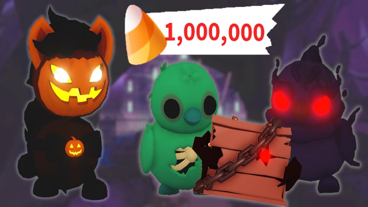 Spending 1 Million Candy Corn! | Roblox Adopt Me Candy Shopping Spree Halloween 2024 | Riivv3r