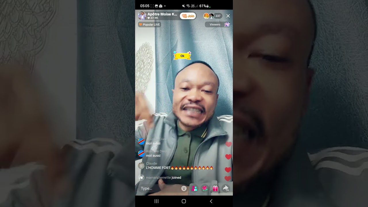 Prophete bamateliye na live epai ya Nganga  eyindi