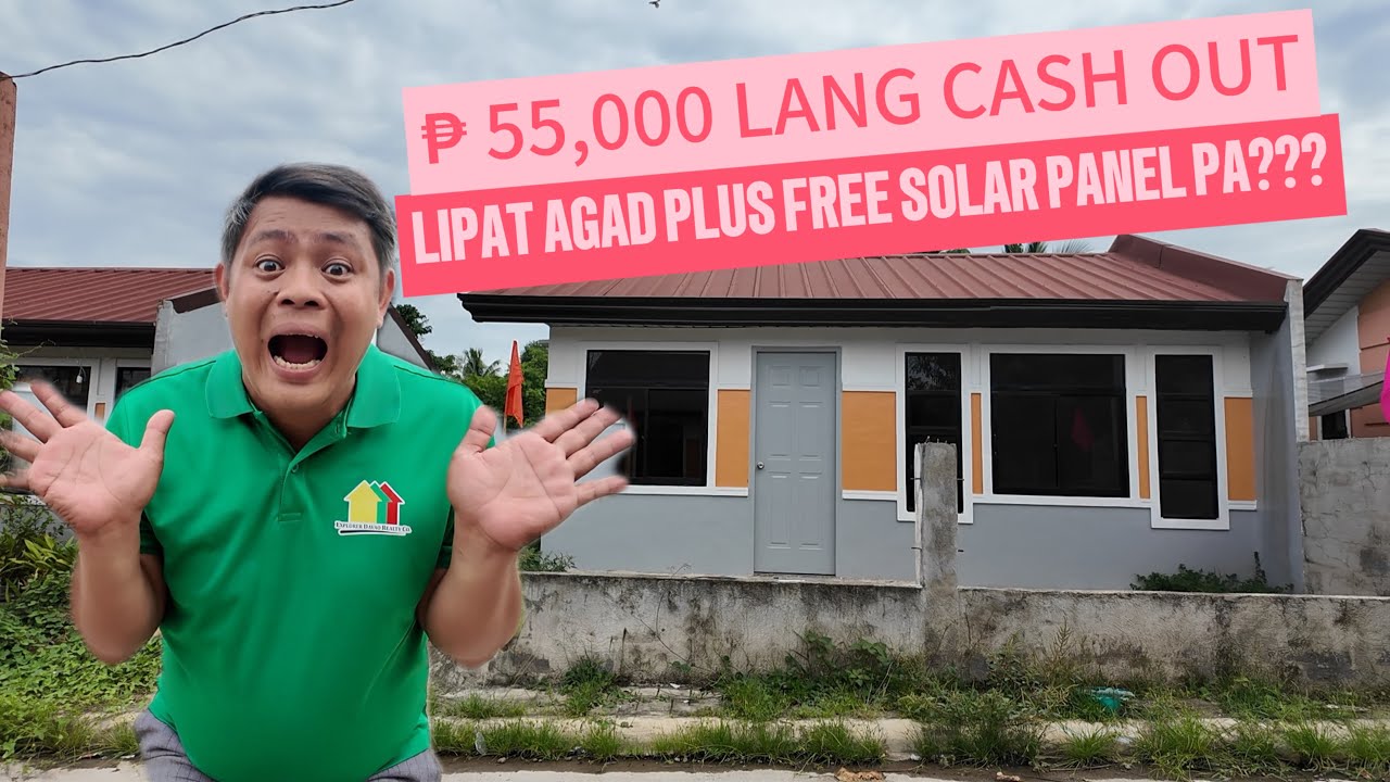 Deca Homes Mulig Toril ₱ 55,000 Cash Out Only plus free Solar Panel.
