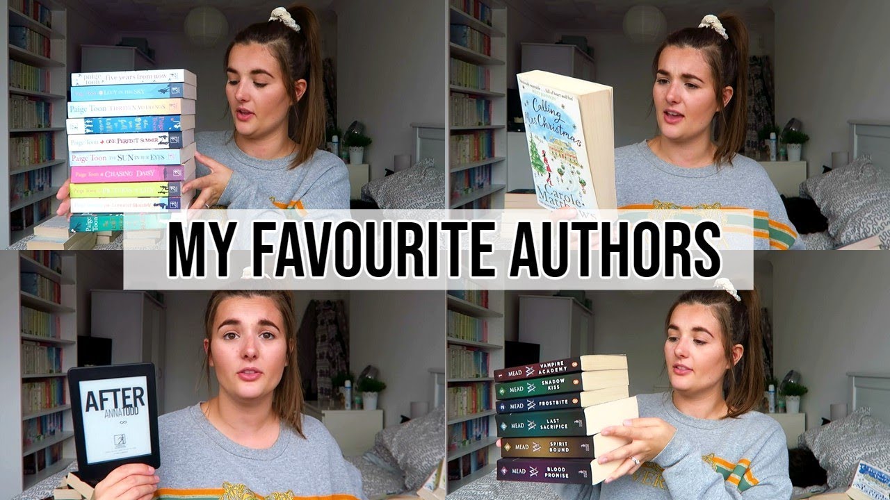 My Favourite Authors | Phoebe & Me