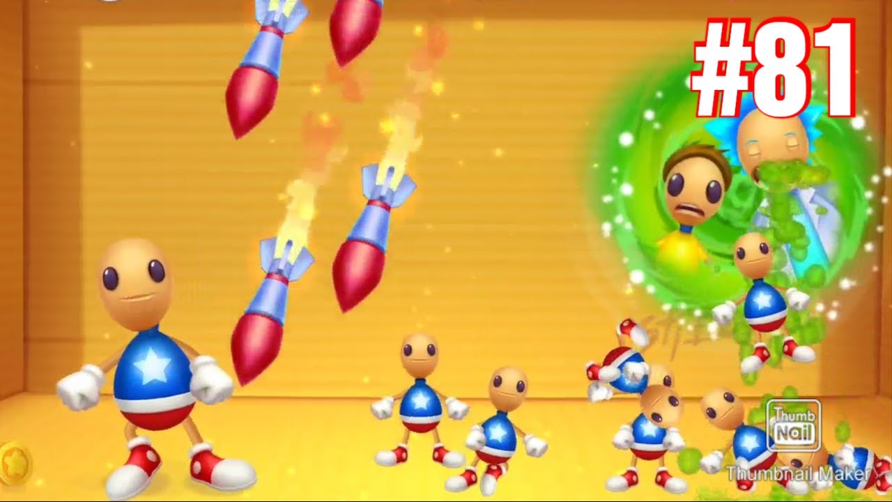 999 buddy's vs air strike Kick the buddy forever walkthrough gameplay video Android #81