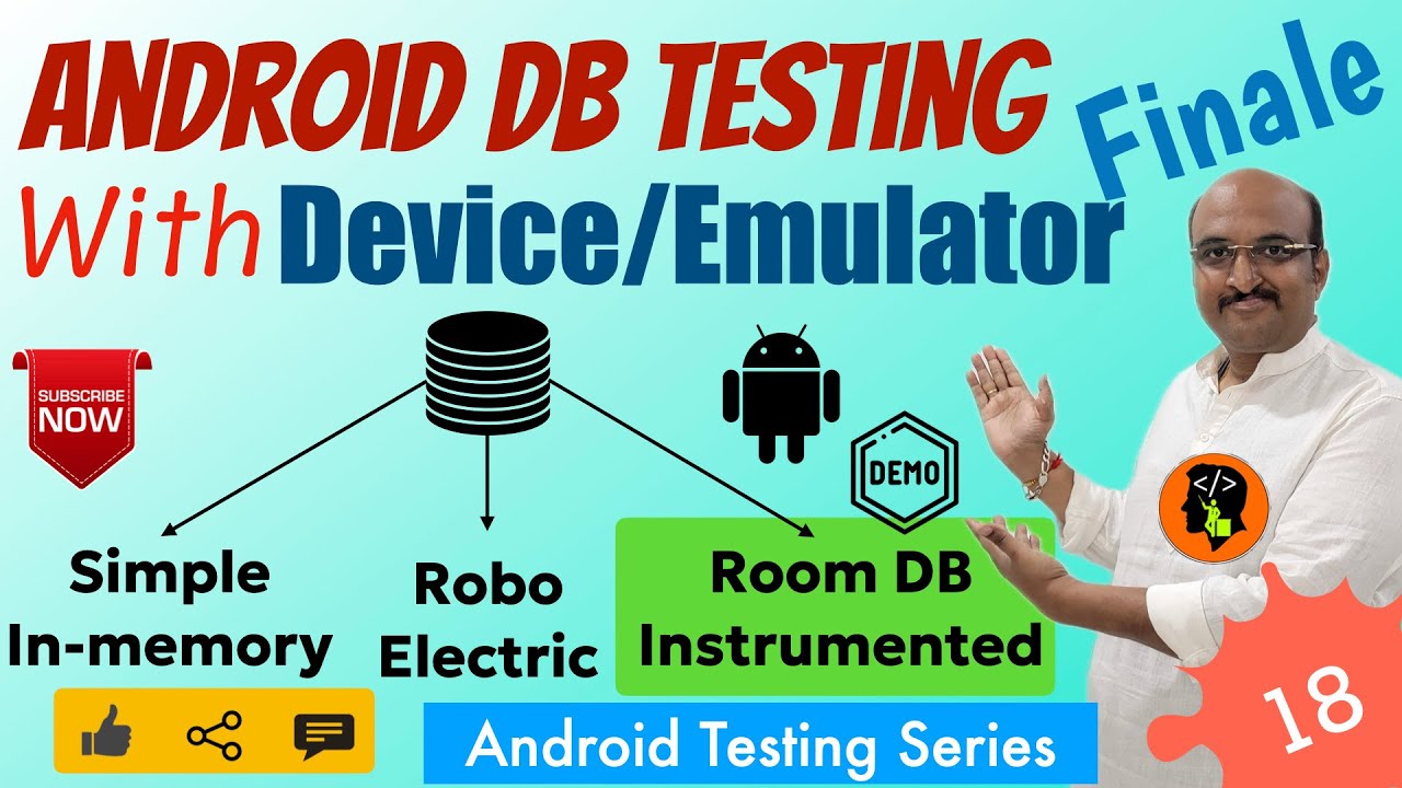 Android DB Testing Finale | Room DB Instrumented Testing Explained | Unit Testing - Part 18