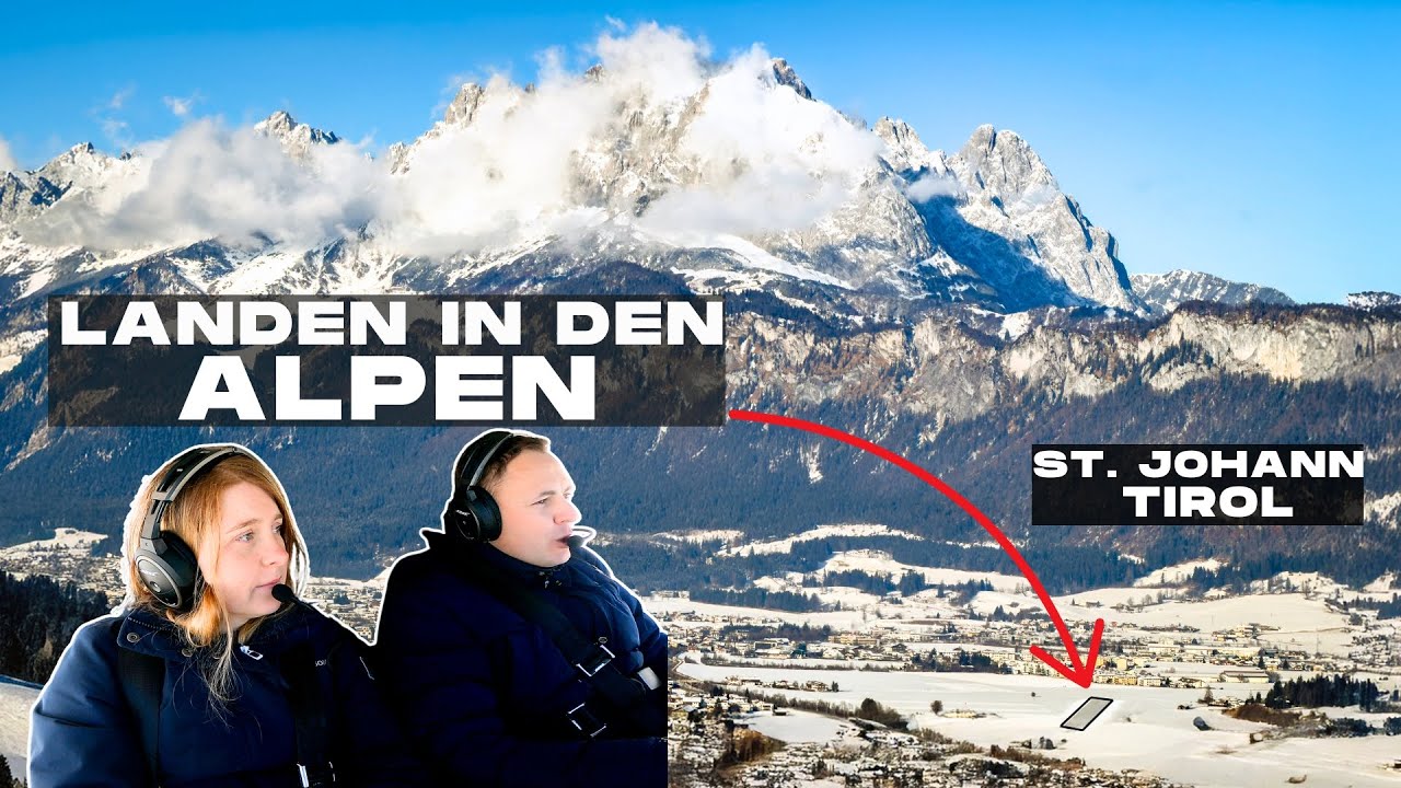 Flugplatz St. Johann Tirol mit der C42 – Wie einfach sind Start & Landung?