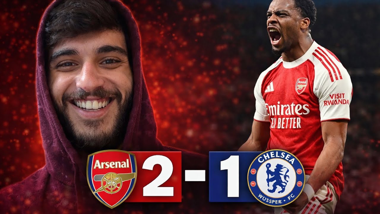DERBY WIN 🔴 Arsenal 2-1 Chelsea | Two Corner Goals!!!