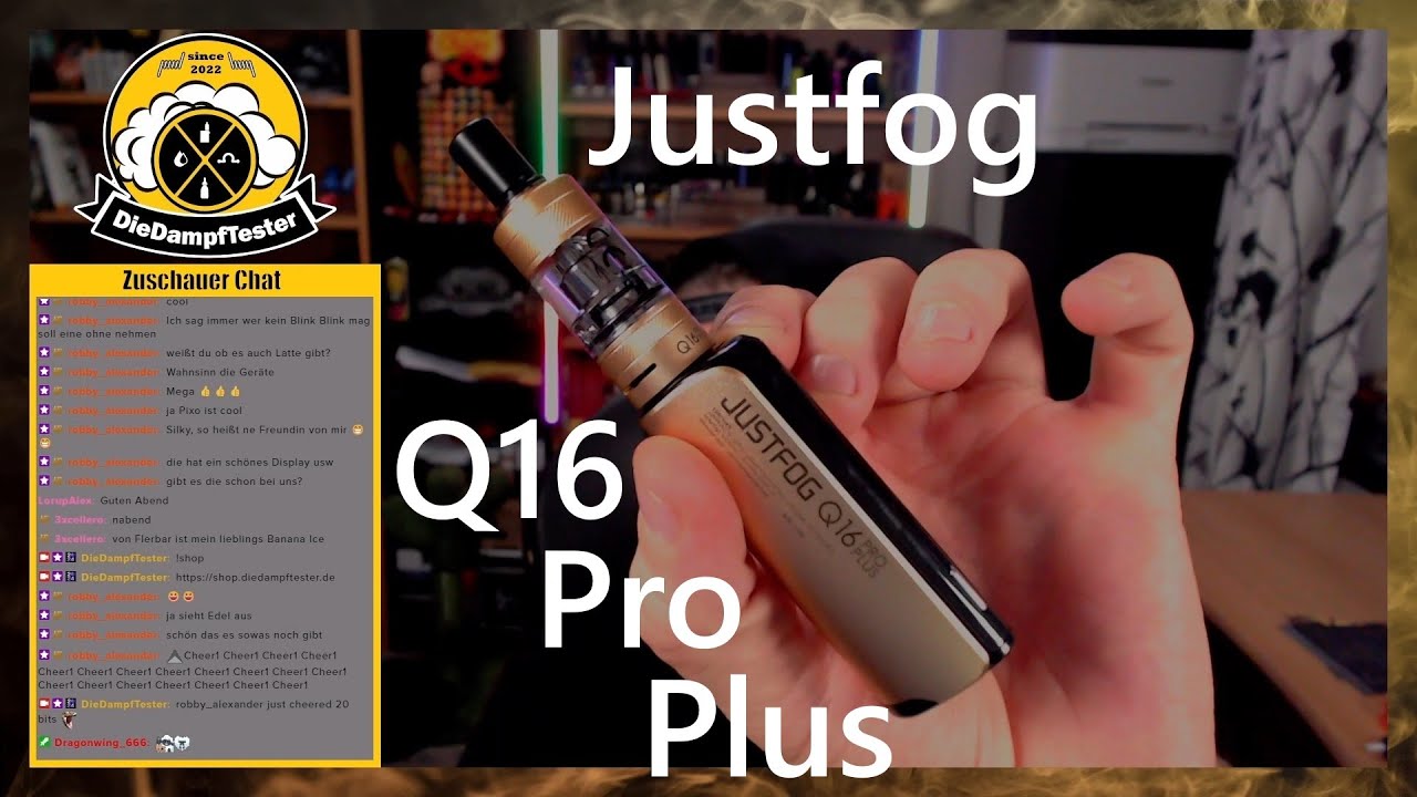 Justfog Q16 Pro Plus Review und Test