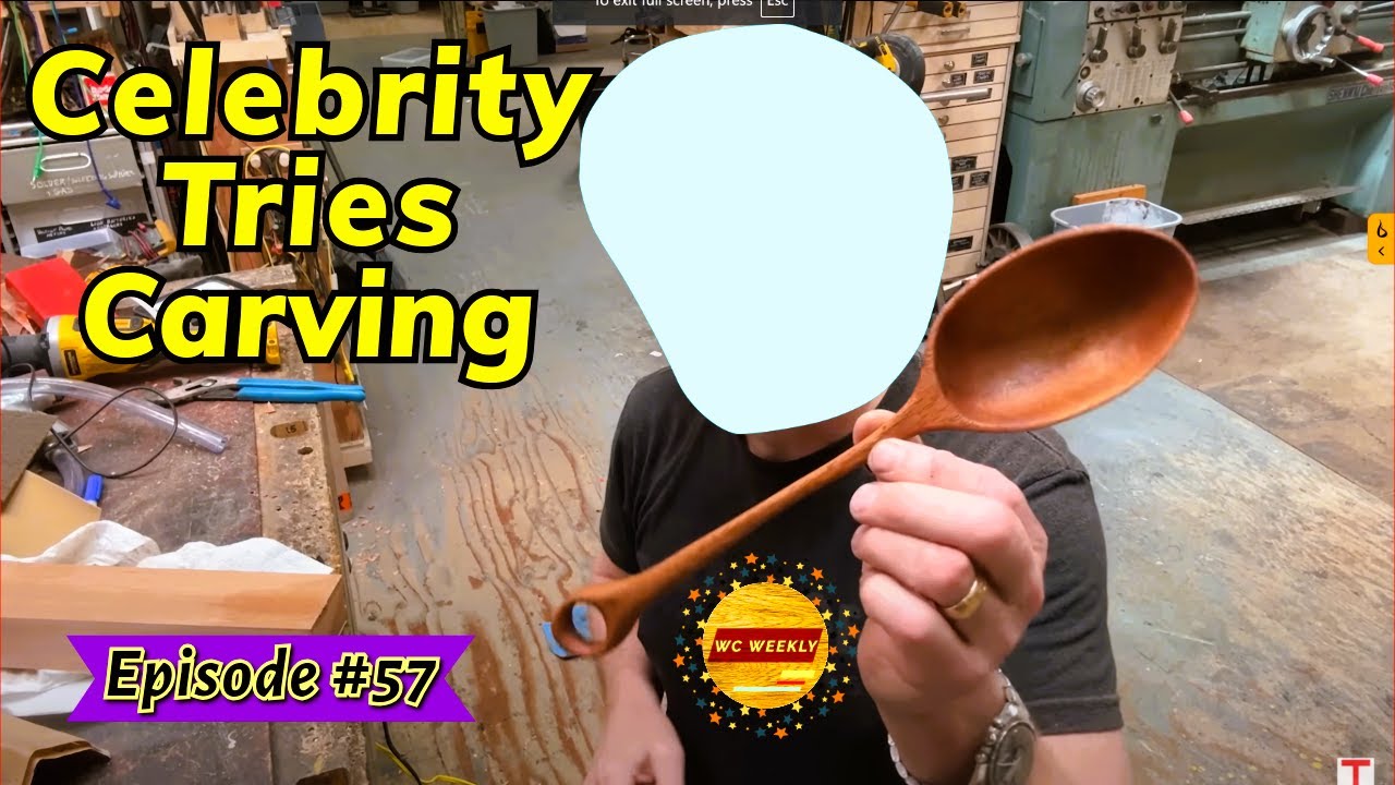 Famous Face Meets Woodcarving