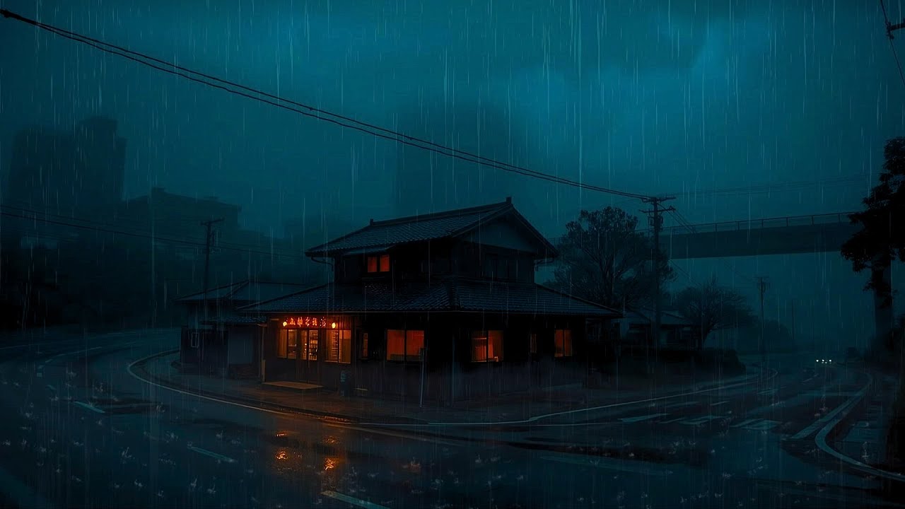 Midnight Rain in Japan 🌙 Lofi for Late Nights